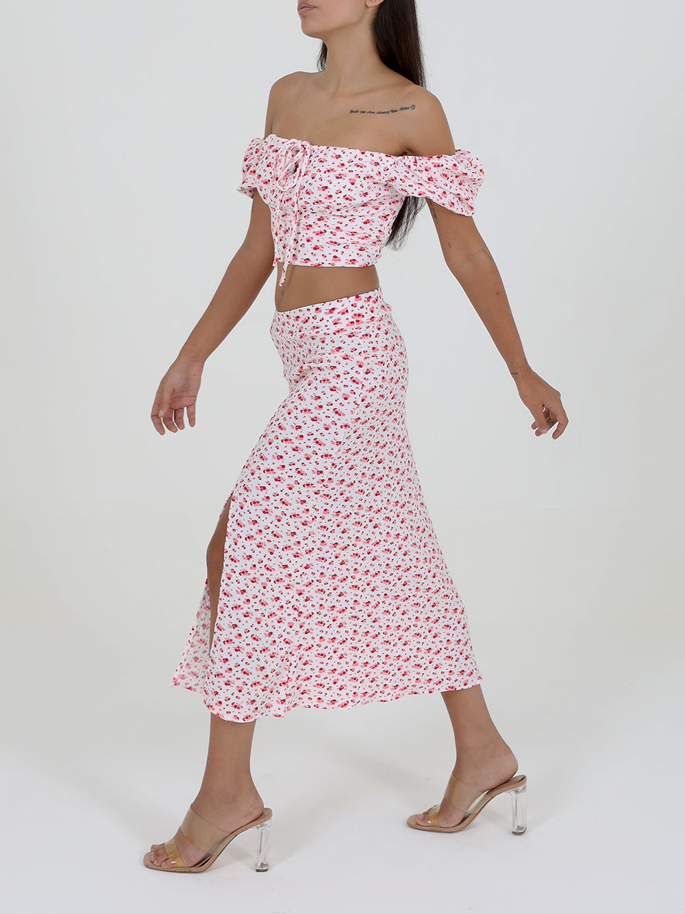 Trendy Two Piece Skirt Set