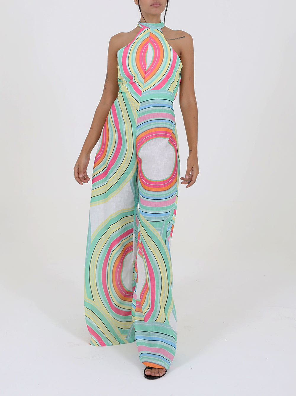 Halterneck Juimpsuit