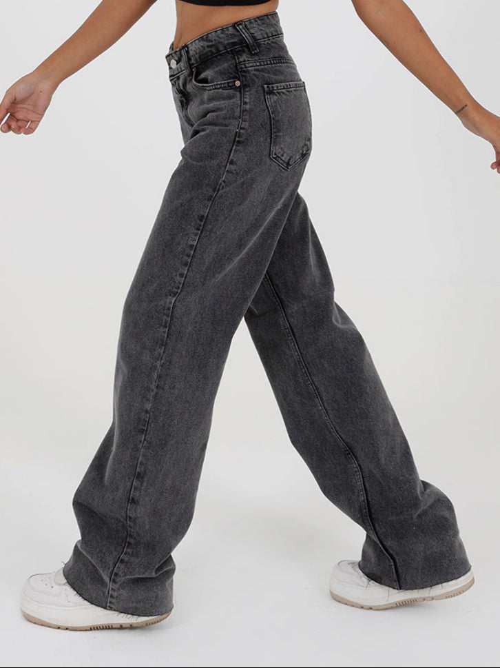 High Waist Wo Jeans