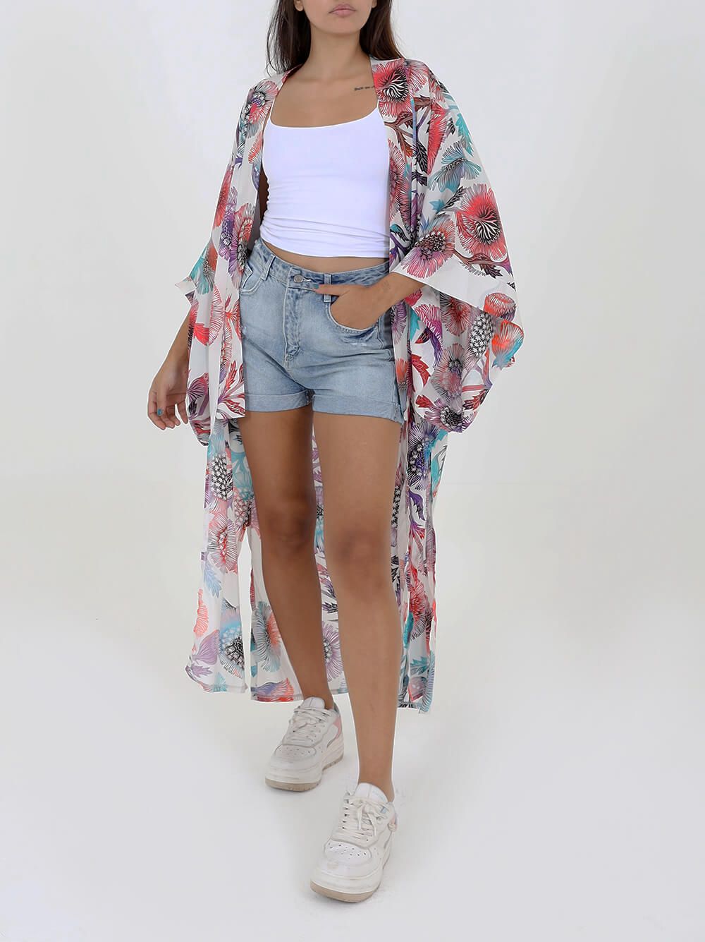 Floral Kimono