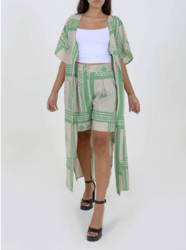 Set Cardigan short