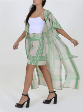 Set Cardigan short
